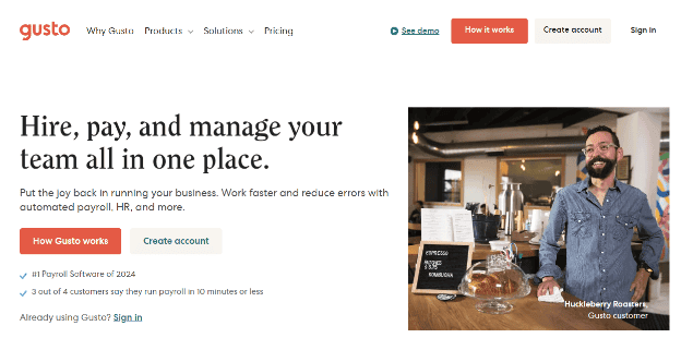 Gusto Review 2024: Best Payroll Software?